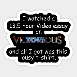 Victorious Shirt Sticker